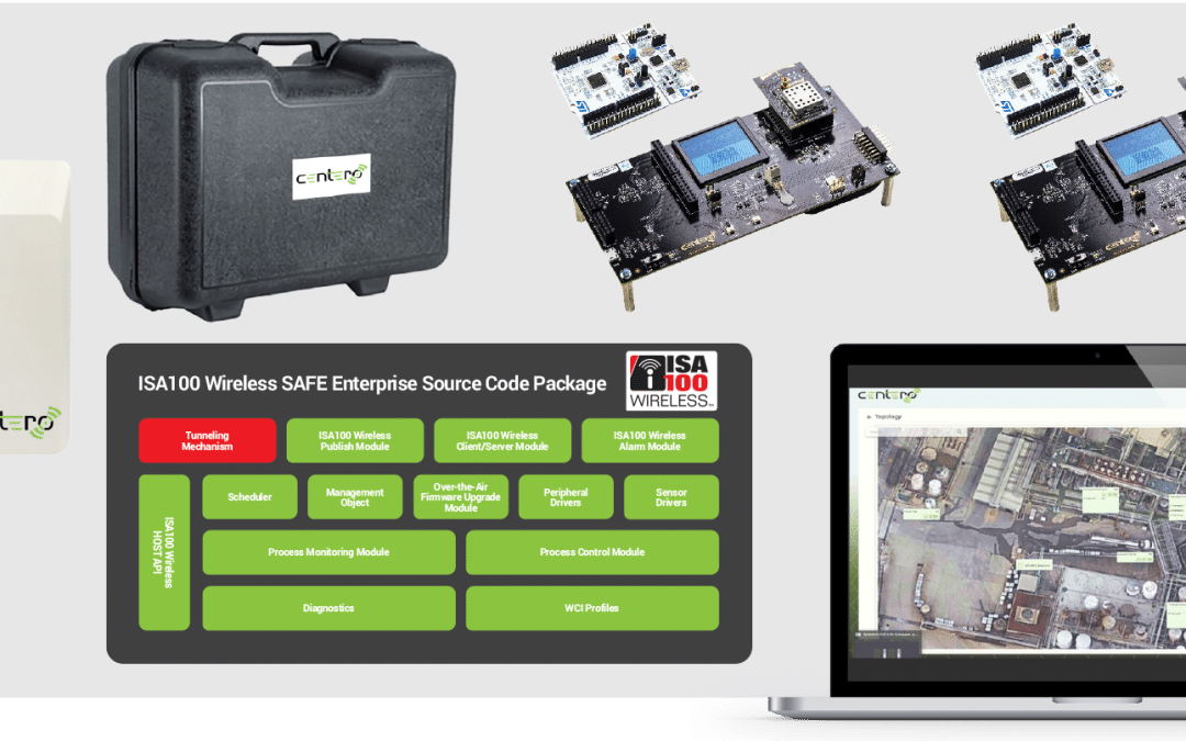 Centero Launches ISA100 Wireless SAFE+ Development Kit